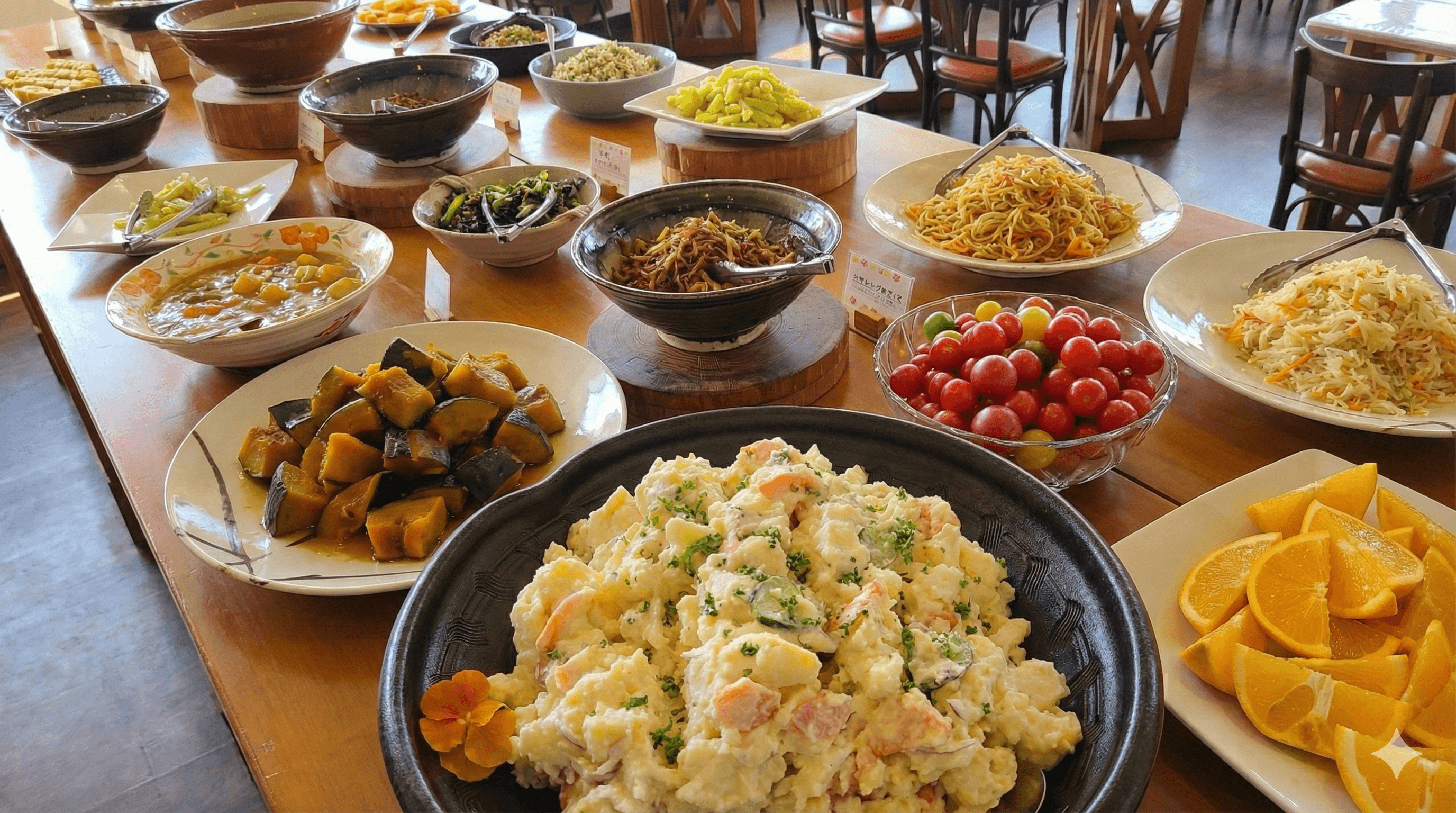 野のやさい・みはらしカフェの写真